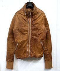 アルフレッドバニスター ライダースジャケット レザージャケット 