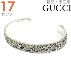 GUCCI 新品未使用品　クレストGバングル　ブレスレット　付属品　刻印19 GUCCI 新品未使用品 クレストGバングル ブレスレット 付属品