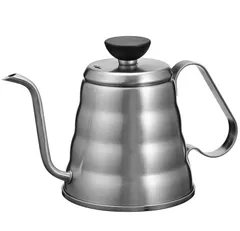 V60 メタルドリップケトル・ヴォーノ シルバー 実用容量500ml HARIO(ハリオ) ステンレス鋼 ヘアラインシルバー O-VKB-70-HSV