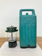 美品コールマン(Coleman)ランタン①◆model:5155 ツーマントル　持ち手欠品　キャンプ　癒し時間　リラックス　夜空