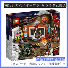 【新品未開封】LEGO レゴ 76185 スーパー・ヒーローズ スパイダーマン サンクタム侵入【BRICKS MART マーベル】【BRICKS MART セット】正規品