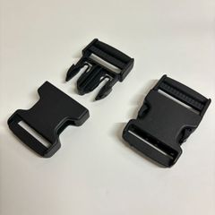 2個セット DUE EMME 2M 795-40 サイド リリース バックル 40mm イタリー製 純正品