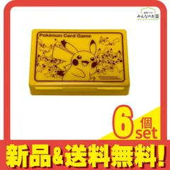 ポケモンカードゲーム ダメカンケース ピカチュウ大集合 1個入 6個セット まとめ売り
