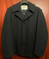 MADE IN USA製 FIDELITY × Journal Standard ウールチェスターコート ブラック Lサイズ