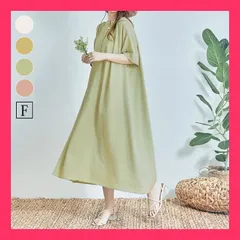 ★スタッフおすすめ★ワンピース《ヘンリーネックギャザーワンピース 全4色》【在庫限り】 オフホワイト ●全4色！ヘンリーネックギャザーワンピ おすすめ おしゃれ　★売れ筋★　大人気 11422748