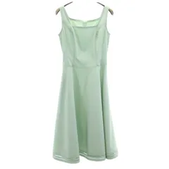 FOXEY NEW YORK フォクシーニューヨーク 日本製 ノースリーブ ワンピース 38 ミント系 レディース 古着