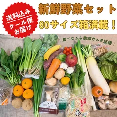 【2022年度 国内No.1獲得！】 市場直送！ 野菜セット 詰め合わせ 80サイズ箱 【福袋】玉ねぎ にんじん じゃがいも みかん 梨 桃 芋 米 りんご トマト シャインマスカット ギフト 青果 果物 農家 市場 八百屋 食品 贈答 ギフト 料理 フルーツ