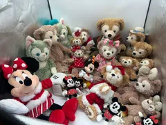 MO-00207　ダッフィー、シェリーメイ、ジェラトーニ、ミニー 他 ぬいぐるみ　まとめ売り