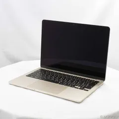 〔未使用品〕 未使用品 MacBook Air 13.6-inch Early-2025 MW0Y3J／A Apple M4 10コアCPU_8コアGPU 16GB SSD256GB スターライト 〔15.2 Sequoia〕【258】