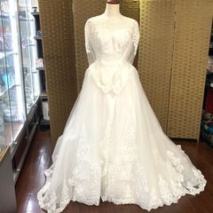 着用1回美品】社交ダンス 競技ダンス（セミオーダードレス）白 Mサイズ 