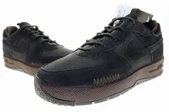 ナイキ NIKE W AIR FORCE 1 WILD BLACK 2023 26.5cm WMNS FB2348-001 ウィメンズ エア フォース I ワイルド ブラック 黒 【ブランド古着ベクトル】【中古】▲■250121