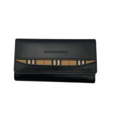 BURBERRY バーバリー ノバチェック 3連キーケース FN116/EX09 中古 D4