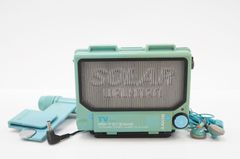 C141606)SONY Walkman ソーラー ウォークマン WM-F107　イヤホン付き