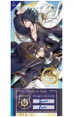 【中古】紙製品 サスケ＆イタチ マリンルック チケット風シート 「NARUTO -ナルト- 疾風伝」