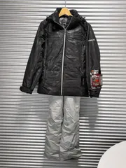 ファブリス◆レディース スキー スノボウェア 上下セット S ブラック