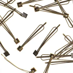 ヘアピン　台座付き　アンティークゴールド　20個　金古美　金具　AP1634