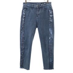 DOLCE&GABBANA ドルチェアンドガッバーナ フラワーデニム レース