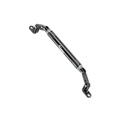 Kaedear(カエディア) バイク ミラーマウント クランプバー マルチバー ミラーブレース バイク用 原付 スクーター オートバイ ダブルウィッシュミラーバー KDR-HB6 (ブラック) 0