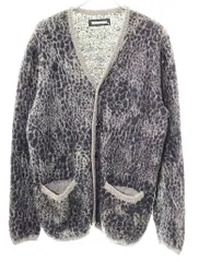 ネイバーフッド NEIGHBORHOOD 21AW MOHAIR CARDIGAN AN KNIT BLACK Mサイズ 222FUNH-KNM02 モヘア カーディガン ニット レオパード トップス セーター 長袖☆AA★のサムネイル