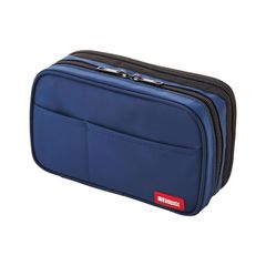 【人気商品】リヒトラブ ペンケース ブックタイプ ダブル 藍 A7555-11