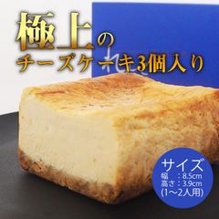 れんと×enneチーズケーキ3個 [冷凍便]