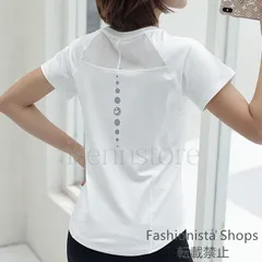 【新品未使用】ヨガウェア フィットネス半袖Tシャツ ゆったり メッシュトップス レディース 吸汗速乾 スポーツウェア トレーニング ジョギ ング マラソン mlkcp179