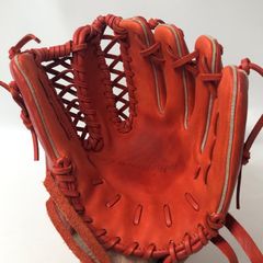 SSK エスエスケー プロエッジ 軟式グラブ 内野手用 オレンジ 艶出しオイル