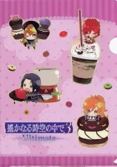 【中古】クリアファイル 集合(チョコレートVer.) A4クリアファイル 「PS Vitaソフト 遙かなる時空の中で3 Ultimate」 GAMECITY早期予約特典