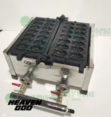 業務用ミニたい焼き器　3連　30匹　LPガス　屋台　祭り　店舗用 業務用ミニたい焼き器 3連 30匹 LPガス 屋台 祭り 店舗用