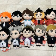 ハイキュー!! マスコットぬいぐるみ モーリーファンタジー限定 8種セット Amazon.co.jp: モーリー限定 ハイキュー マスコットぬいぐるみ 烏野