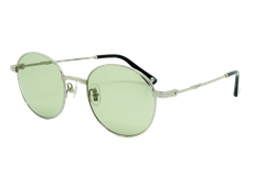POLICE ポリス カスタムサングラス SPLA64J-S11X MOSS GREEN 可視光線透過率47％ 丸めがね ラウンドサングラス メンズレディス国内正規品 DERIGO JAPAN