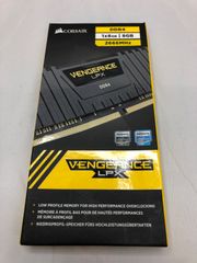 U063 CORSAIR DDR4 デスクトップPC用 メモリモジュール VENGEANCE LPX Series ブラック 8GB×1枚キット CMK8GX4M1A2666C16