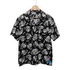 美品 CLUB KTM ケツメイシ 会員限定 アロハシャツ ブラック 総柄