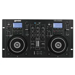 gemini ジェミナイ 一体型 オールインワンCDJコンソール CDM-4000BT (USB/CDプレイ可能 /Bluetooth機能搭載)
