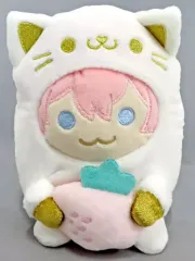 【中古】ぬいぐるみ さとみ もちもちあにまるぬいぐるみ(2022 Strawberry Winter ver.!!) 「すとぷり」