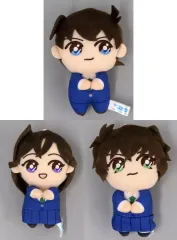 【中古】ぬいぐるみマスコット・ぬいぐるみバッジ 全3種セット ぴょことも マスコット“新一＆蘭＆世良”(EX) 「名探偵コナン」