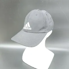 ◇ Θ adidas アディダス ロゴ刺繍 キャップ ブラック サイズ57-60 メンズ E  【1503060027950】