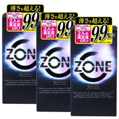コンドーム ZONE ゾーン (6個入)×３個セットのサムネイル
