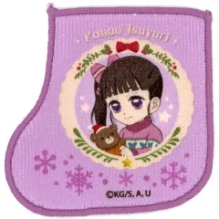 【中古】コースター 栗花落カナヲ 「鬼滅の刃×ufotable Cafe/マチ★アソビCAFE クリスマス2023イベント ランダム布コースターA」
