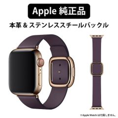 アップル 純正 Apple Watch 40mm 38mm ケース用 モダンバックル ステンレススチールバックル レザー アップルウォッチ バンド ベルト メンズ レディース アクセサリー