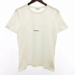 サンローラン パリ SAINT LAURENT PARIS ロゴ Ｔシャツ カットソー 国内正規品 イタリア製 XS 白 ホワイト 0430のサムネイル