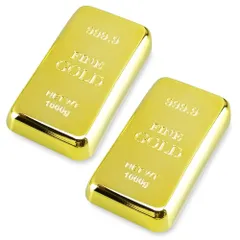 10枚インゴット【レプリカ】高品質　インテリア雑貨　GOLD ゴールドグッズ 5枚インゴット【レプリカ】地金 24K 18K 小道具 インテリア