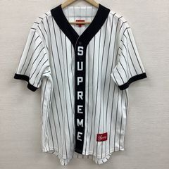 Supreme ストライプ ベースボールシャツ Lサイズ Supreme ストライプ ベースボールシャツ - メルカリ