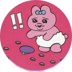 【中古】バッジ・ピンズ !! 「おぱんちゅうさぎ 缶バッジ」