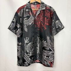 新品 スカルワークス アロハシャツ 半袖シャツ クローズ 春道 スカル