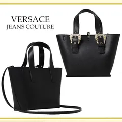 Versace J.C バロック バックル ショルダー ミニ トート バッグ