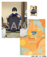 【新品・公式】ハイキュー!! クリアファイル&ダイカットステッカーセット -One Fine Day!- 2 影山飛雄 公式グッズ colleize