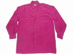 ROBERT STOCK シルクシャツ XL 紫 アメリカ古着
