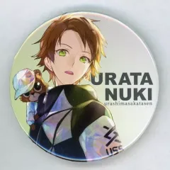 【中古】バッジ・ピンズ うらたぬき(ローマ字/文字黒) 缶バッジ 「浦島坂田船! Live＆Live～RAINBOW～」 缶バッジくじ景品