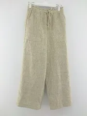 ◇ Alma Design ウエストゴム コットン100% パンツ サイズM ベージュ レディース P  【中古】 【1209120004205】
